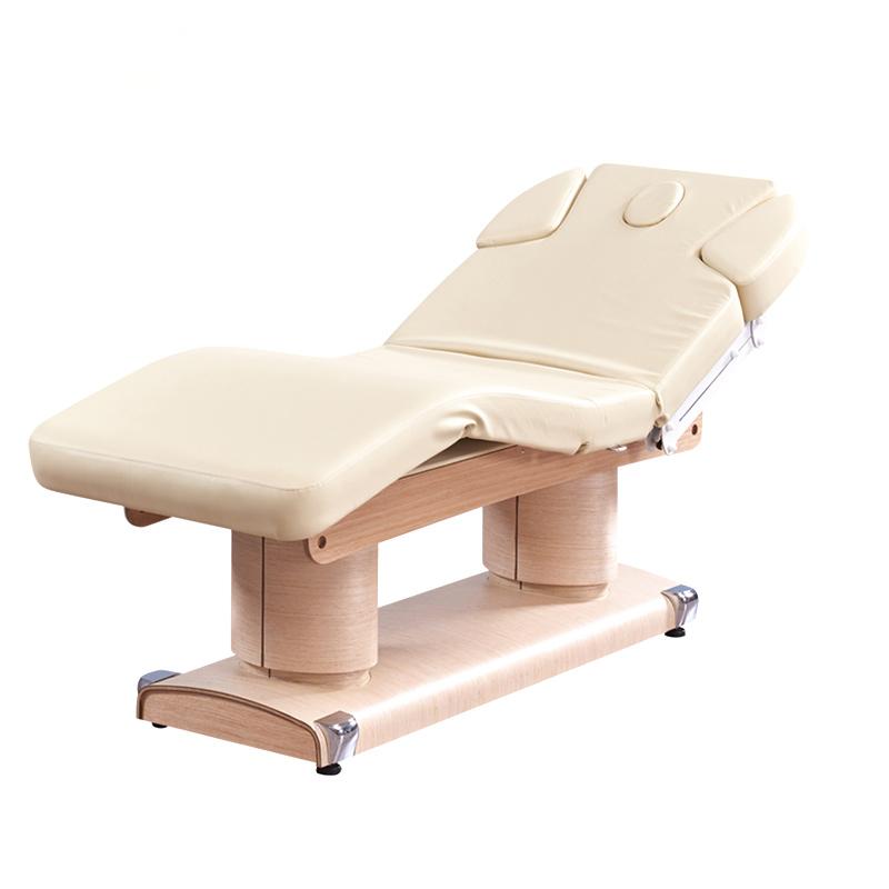 Spa Wellness Usa - カスタマイズカラー木目調ベース電動マッサージテーブルベッド、強力なスパウェルネスベッドによる昇降機能付き、サロン用