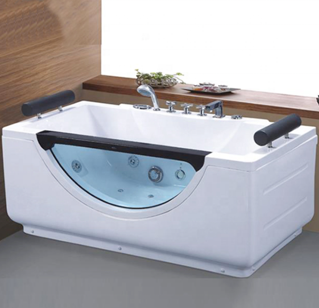 Spa Wellness Usa - 全天候型人気デザイン4人用屋外プロ仕様マッサージスパ浴槽大型ハイドロバスタブ、家族の庭での健康とリラックスに