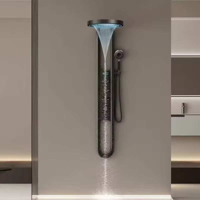 スマートデジタルディスプレイサーモスタットシャワーシステム壁 - Spa & Wellness Hotel Olympia Mariánské Lázně のレビューと価格