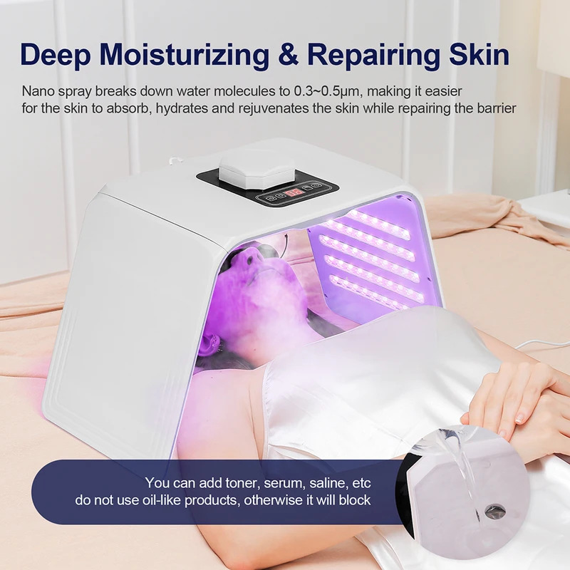 7 色 LED フォトン美容マスク肌保湿ナノスプレーフェイス - Spa & Wellness Hotel Olympia Mariánské Lázně のレビューと価格
