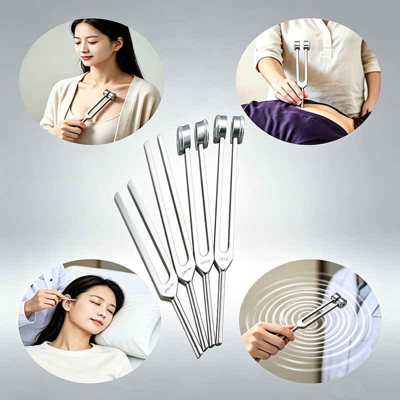 音叉セット 128 136.1 256 384Hz サウンド - Spa Wellness Usa のレビューと価格
